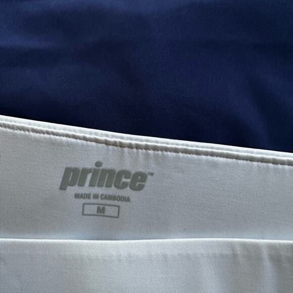 Prince Blue Skort White Band Tennis Pickleball Nautical Preppy Old Money Medium - Picture 4 of 6